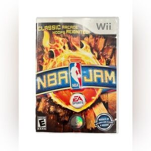 NBA Jam (Nintendo Wii, 2010) CIB Complete Tested Working